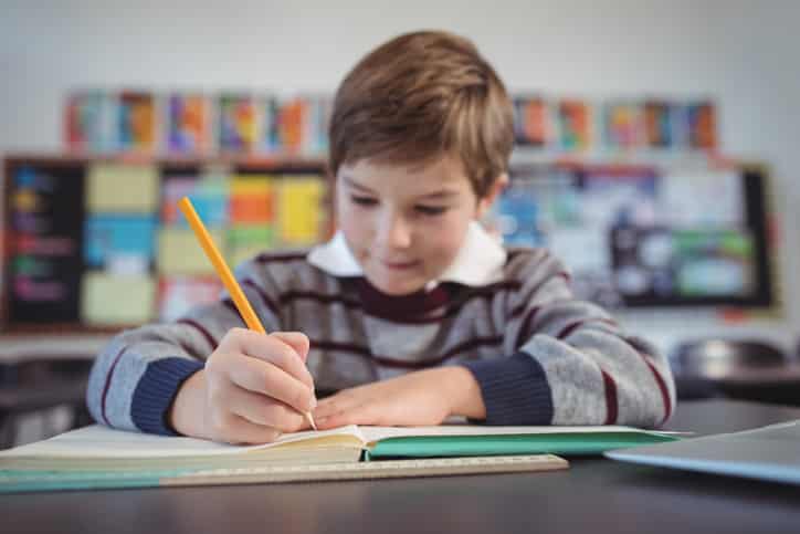 Young Boy Getting IQ Testing in Metro Detroit