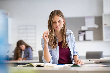 Girl before her Learning Disability Testing near Livonia MI